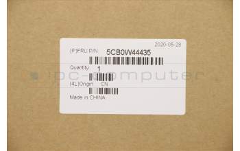Lenovo 5CB0W44435 Tastatur inkl. Topcase20RV FP_MGR_NBL_ UK