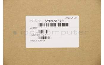 Lenovo 5CB0W45361 Tastatur inkl. TopcaseQ20RWFP_MGR_NBL_UK