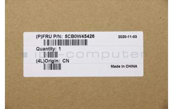 Lenovo 5CB0W45426 Tastatur inkl. TopcaseQ20RWNFP_MGR_NBL_ENG