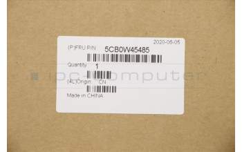 Lenovo 5CB0W45485 Tastatur inkl. TopcaseASM B UK_NFP_PG W/SP