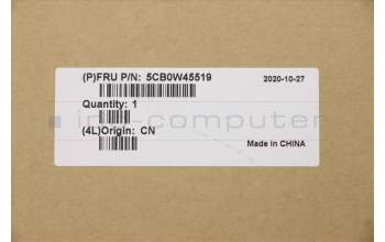 Lenovo 5CB0W45519 Tastatur inkl. Topcase ASM_UK L81W8TEXBK