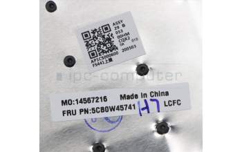 Lenovo 5CB0W45741 Tastatur inkl. Topcase ASM_UK L81W6 BKTEX