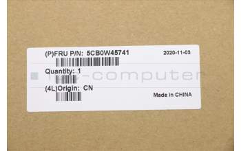 Lenovo 5CB0W45741 Tastatur inkl. Topcase ASM_UK L81W6 BKTEX