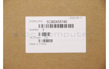 Lenovo 5CB0X55745 Tastatur inkl. Topcase ASM_US L81W6 BKIMR