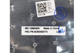 Lenovo 5CB0X55774 Tastatur inkl. Topcase ASM_US INTE L81W6 GYIMR