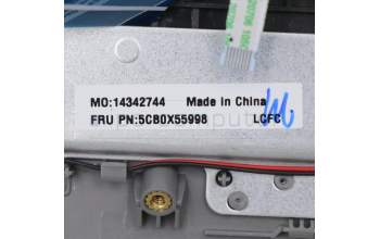 Lenovo 5CB0X55998 Tastatur inkl. Topcase ASM_UKR L 81Y3 PG