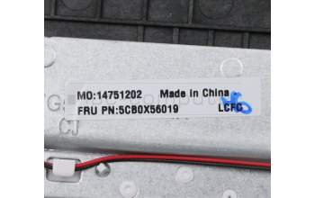 Lenovo 5CB0X56019 Tastatur inkl. Topcase ASM_UK L 81Y3 BZ_WH