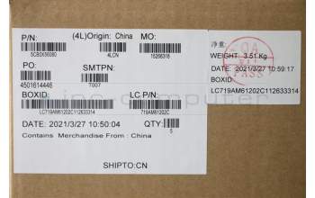 Lenovo 5CB0X56080 Tastatur inkl. TopcaseASM_AR-E L81YK BLFPPG