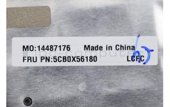 Lenovo 5CB0X56180 Tastatur inkl. Topcase ASM_FR L81YK BLNFPGG