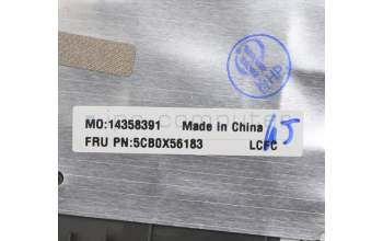 Lenovo 5CB0X56183 Tastatur inkl. Topcase ASM_GR L81YK BLNFPGG