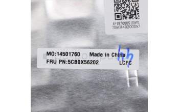 Lenovo 5CB0X56202 Tastatur inkl. Topcase ASM_UKR L81YK BLNFPGG