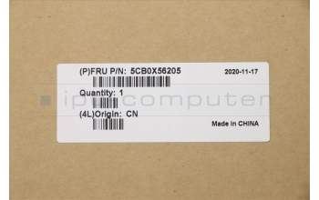 Lenovo 5CB0X56205 Tastatur inkl. Topcase ASM_BE L81YK BLFPLT