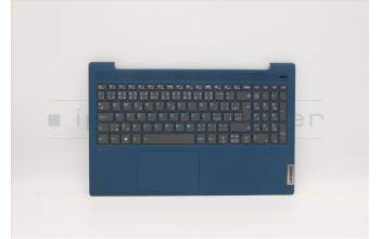 Lenovo 5CB0X56208 C-Abdeckung mit Tastatur, Tschechisch, Hintergrundbeleuchtung, Fingerabdruck