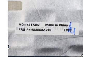 Lenovo 5CB0X56245 Tastatur inkl. Topcase ASM_GR L81YK BLNFPLT