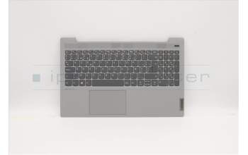 Lenovo 5CB0X56267 C-Cover with keyboard,Belgian,Platinum Grey,Non_Backlight,Fingerprint