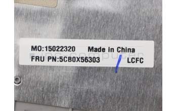 Lenovo 5CB0X56303 Tastatur inkl. Topcase ASM_FR L81YK NBLNFPPG