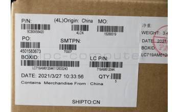 Lenovo 5CB0X56420 Tastatur inkl. TopcaseASM_CZ-SK L81YKNBLNFPLT