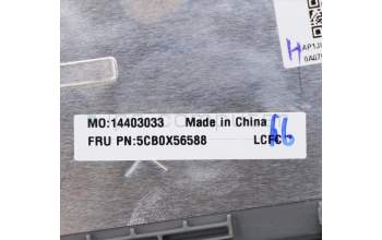 Lenovo 5CB0X56588 Tastatur inkl. Topcase ASM_TR L81WA NFPPGYDIS