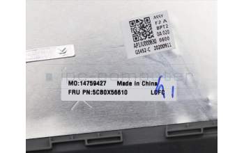 Lenovo 5CB0X56610 C-Cover with keyboard,Bulgarian,Platinum Grey,Non_Backlight,Non_Fingerprint