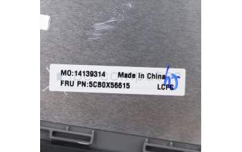 Lenovo 5CB0X56615 Tastatur inkl. Topcase ASM_UK L81WA FPPGYDIS