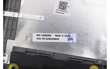 Lenovo 5CB0X56640 Tastatur inkl. Topcase ASM_BU L81WA FPPGYDIS