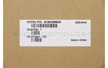 Lenovo 5CB0X56645 Tastatur inkl. Topcase ASM_UK L81WA NFPABEDIS