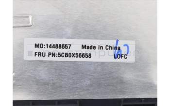 Lenovo 5CB0X56658 Tastatur inkl. Topcase ASM_AR-EL81WANFPABEDIS