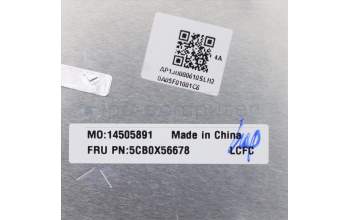 Lenovo 5CB0X56678 Tastatur inkl. Topcase ASM_TR L81WA FPABEDIS