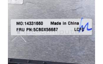 Lenovo 5CB0X56687 Tastatur inkl. Topcase ASM_GR L81WA FPABEDIS