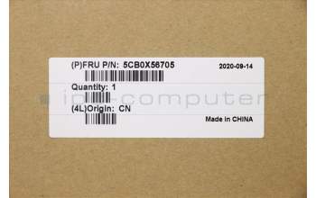 Lenovo 5CB0X56705 Tastatur inkl. Topcase ASM_UK L81WA NFPCRDDIS
