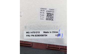 Lenovo 5CB0X56734 Tastatur inkl. Topcase ASM_US L81WA FPCRDDIS