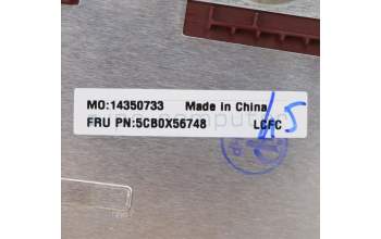 Lenovo 5CB0X56748 C-Cover with keyboard,Arabic,Coral Red,Non_Backlight,Fingerprint