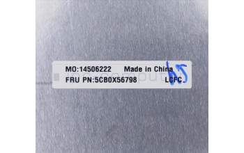 Lenovo 5CB0X56798 Tastatur inkl. Topcase ASM_SW L81WC NFPABDIS