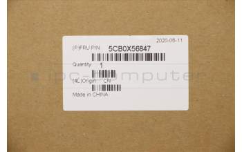 Lenovo 5CB0X56847 Tastatur inkl. Topcase ASM_FR L81WC NFPPGDIS
