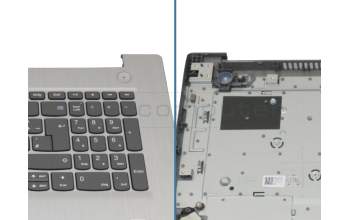5CB0X56848 Original Lenovo Tastatur inkl. Topcase DE (deutsch) grau/silber