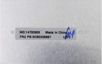 Lenovo 5CB0X56867 Tastatur inkl. Topcase ASM_IT L81WC FPPGDIS