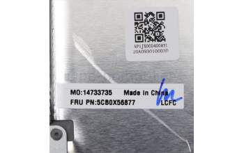 Lenovo 5CB0X56877 Tastatur inkl. Topcase ASM_FR L81WC FPPGDIS