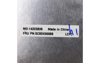 Lenovo 5CB0X56888 Tastatur inkl. Topcase ASM_SW L81WC FPPGDIS