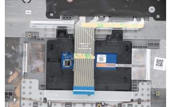 Lenovo 5CB0X56889 C-Abdeckung mit Tastatur, Englisch (US, Euro), Platingrau, Ohne_Hintergrundbeleuchtung, Fingerabdruck