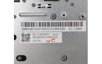 Lenovo 5CB0X56912 Tastatur inkl. Topcase ASM_GR W 81VT PG