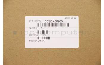 Lenovo 5CB0X56965 Tastatur inkl. Topcase ASM_UK W 81VU PG