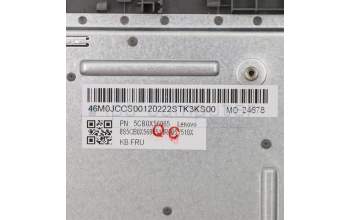 Lenovo 5CB0X56965 Tastatur inkl. Topcase ASM_UK W 81VU PG