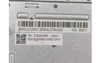 Lenovo 5CB0X56966 Tastatur inkl. Topcase ASM_IT W 81VU PG