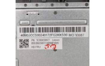 Lenovo 5CB0X56977 Tastatur inkl. Topcase ASM_GR W 81VU PG