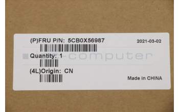 Lenovo 5CB0X56987 Tastatur inkl. Topcase ASM_CZ-SK W 81VU PG