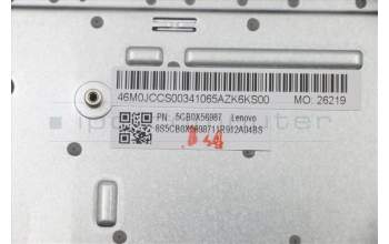 Lenovo 5CB0X56987 Tastatur inkl. Topcase ASM_CZ-SK W 81VU PG