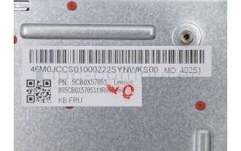 Lenovo 5CB0X57053 Tastatur inkl. Topcase ASM_HB W 81VU FO