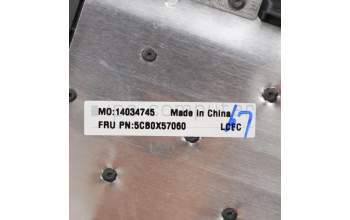 Lenovo 5CB0X57060 Tastatur inkl. Topcase ASM_HG L82C5IGTEX