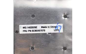 Lenovo 5CB0X57070 Tastatur inkl. Topcase ASM_SW L82C5IGTEX