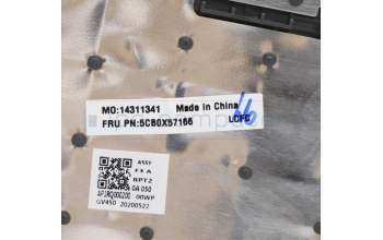 Lenovo 5CB0X57166 Tastatur inkl. Topcase ASM_US L82C4 IGIMR